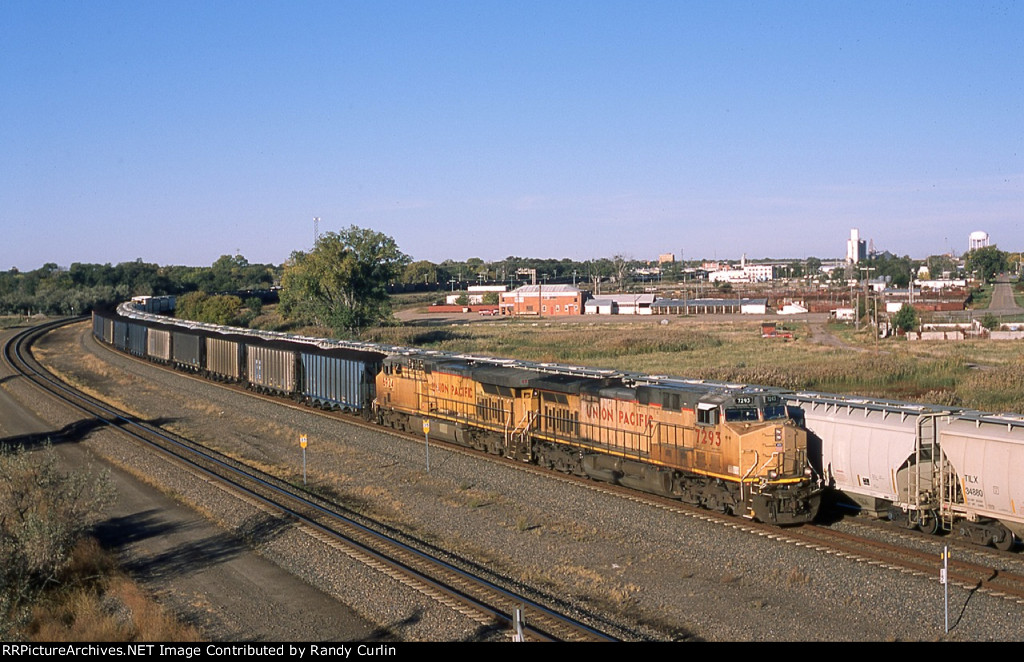 UP 7293 at North Platte